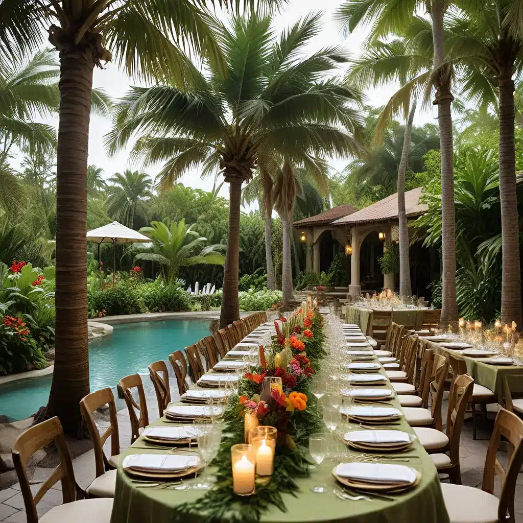 Elevate Your Celebrations: Hosting Luxury Events at Tropical Venues