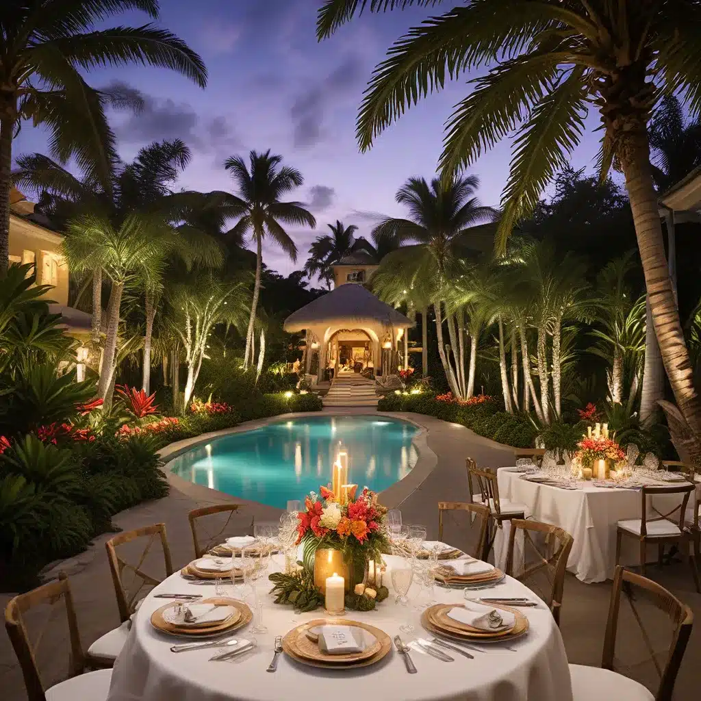 Elevate Your Celebrations: Hosting Luxury Events at Tropical Venues